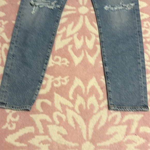 NWT AGOLDE - SOPHIE MID RISE ANKLE in Coastal - Picture 6 of 12